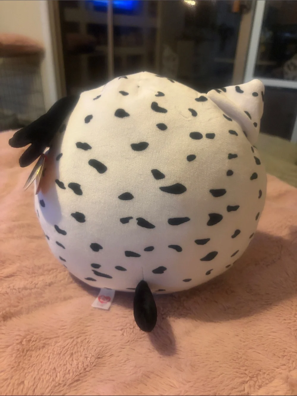 Ty Dalmatian Plush Toy - White, Black & Blue